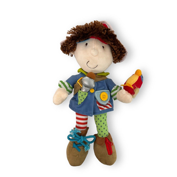 The Manhattan Toy Company Pirate Play and Learn to Dress 2006 Stuffed Plush Doll - Picture 11 of 11